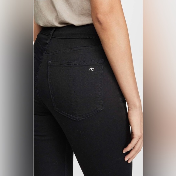 NWOT Nina High Rise Ankle Skinny - Black - Picture 2 of 16